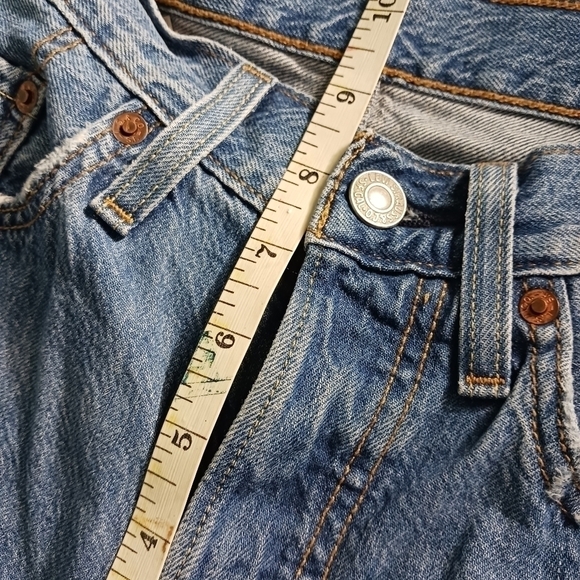 LEVI'S 501 Big E Repro Distressed Jeans - Picture 6 of 8